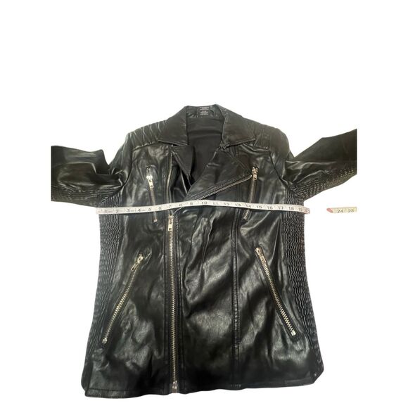 WWE Fin Balor Unisex Faux Leather Jacket Sz S - Picture 6 of 8
